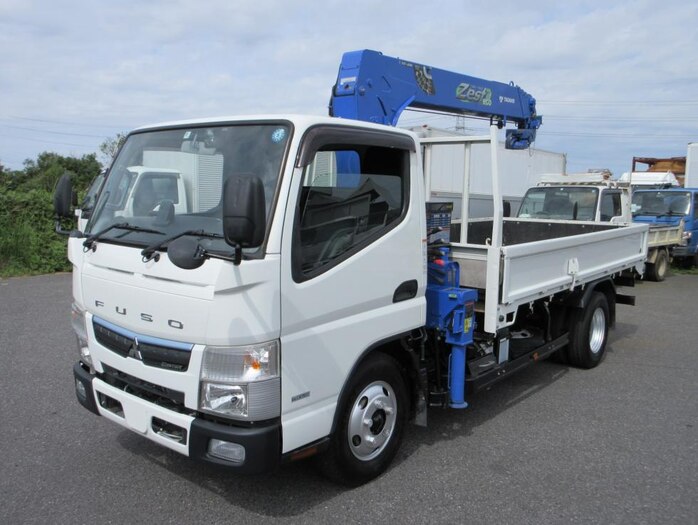 三菱 キャンター 小型 クレーン付 標準ロング TPG-FEA50