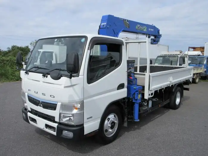 三菱 キャンター 小型 クレーン付 4段 ラジコンの中古トラック画像1