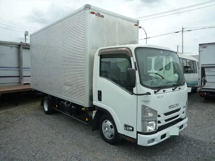 いすゞ エルフ 小型 アルミバン TRG-NLR85AN H28の中古トラック画像2