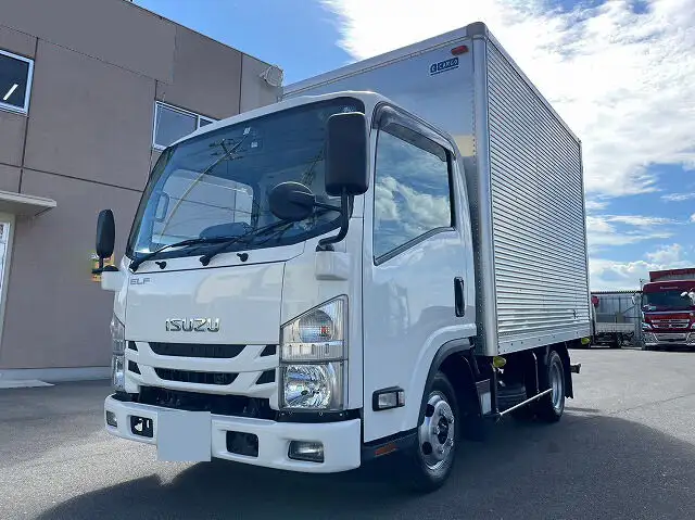 いすゞ エルフ 小型 アルミバン 2RG-NLR88AN R2の中古トラック画像1