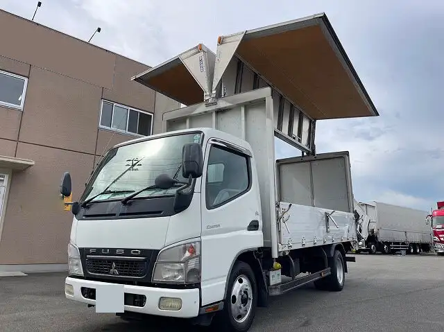 三菱 キャンター 小型 ウイング PDG-FE74DV H21の中古トラック画像6