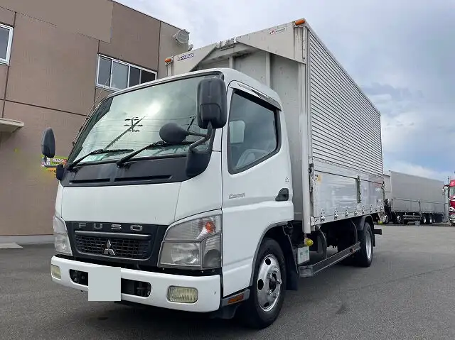 三菱 キャンター 小型 ウイング PDG-FE74DV H21の中古トラック画像1