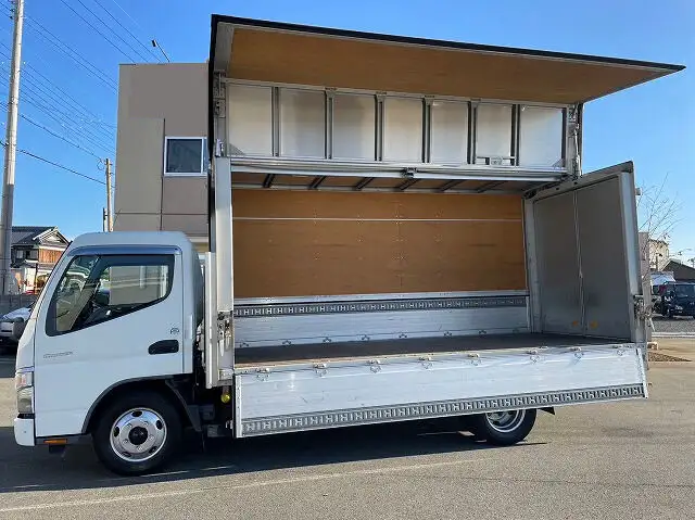 三菱 キャンター 小型 ウイング PDG-FE74DV H21の中古トラック画像8