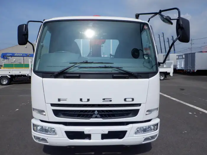 三菱 ファイター 中型/増トン クレーン付 床鉄板 4段の中古トラック画像2