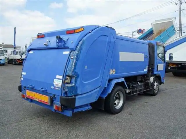 いすゞ エルフ 小型 パッカー車 巻き込み式 回転ダンプ式の中古トラック画像2