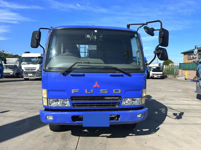 三菱 ファイター 中型/増トン 車両重機運搬 4段クレーン ラジコンの中古トラック画像2