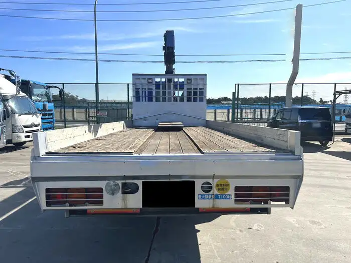 三菱 ファイター 中型/増トン 車両重機運搬 4段クレーン ラジコンの中古トラック画像4