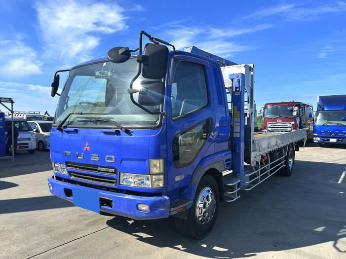 三菱 ファイター 中型/増トン 車両重機運搬 セルフローダー