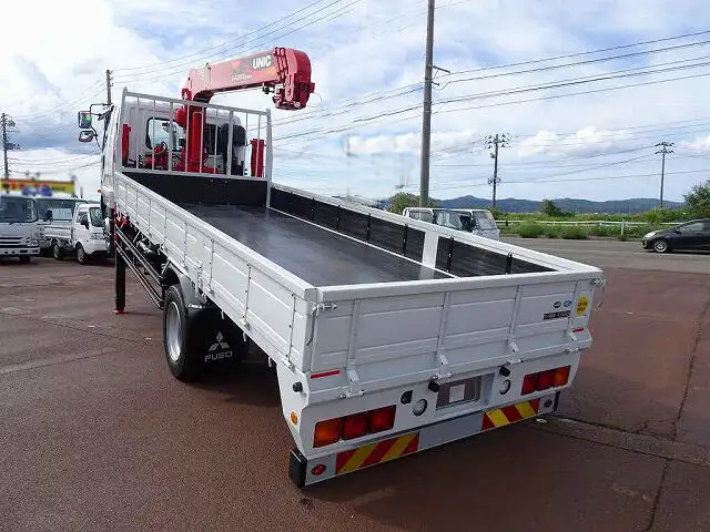 三菱 ファイター 中型/増トン 車両重機運搬 4段クレーン ラジコンの中古トラック画像4