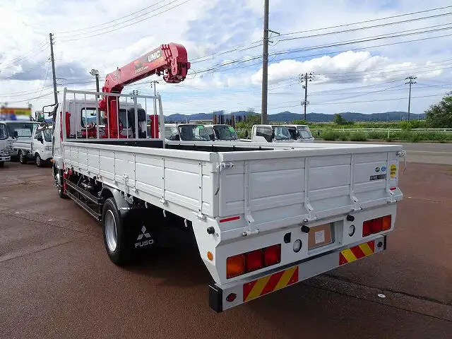 三菱 ファイター 中型/増トン 車両重機運搬 4段クレーン ラジコンの中古トラック画像5