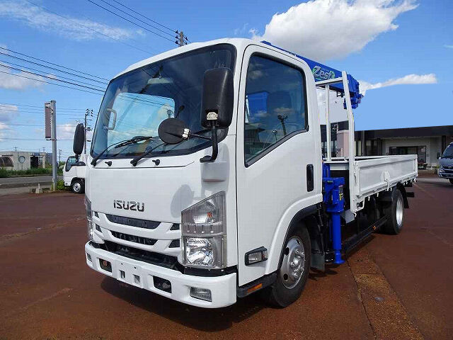 いすゞ エルフ 小型 クレーン付 標準ロング