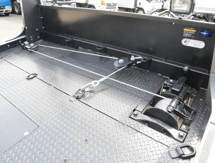 三菱 キャンター 小型 車両重機運搬 ラジコン ウインチの中古トラック画像7