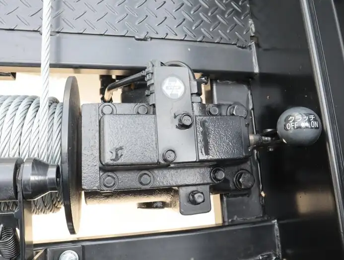 三菱 キャンター 小型 車両重機運搬 ラジコン ウインチの中古トラック画像8