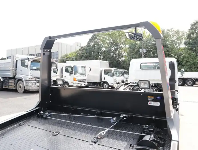三菱 キャンター 小型 車両重機運搬 ラジコン ウインチの中古トラック画像9