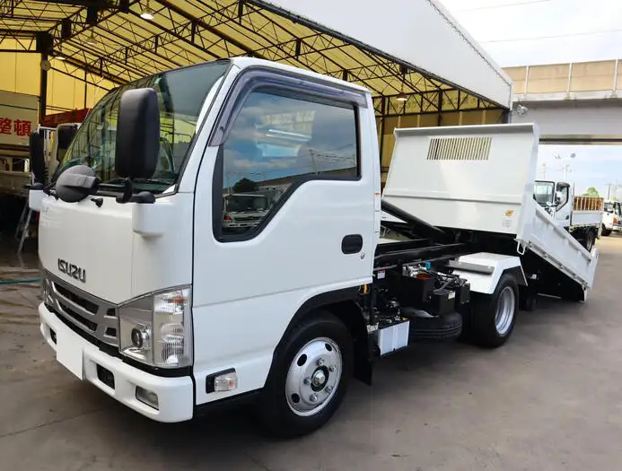 いすゞ エルフ 小型 ダンプ ローダー 2RG-NKR88ANの中古トラック画像1