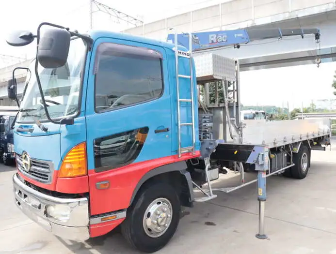 日野 レンジャー 中型/増トン クレーン付 アルミブロック 4段の中古トラック画像1