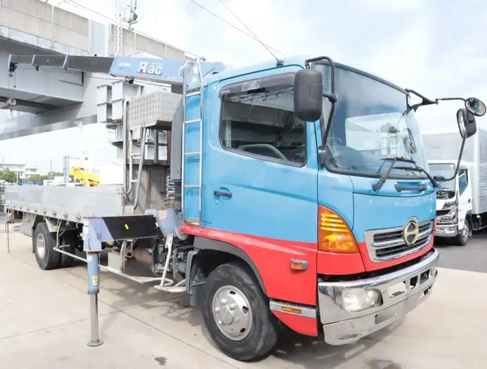 日野 レンジャー 中型/増トン クレーン付 アルミブロック 4段の中古トラック画像2