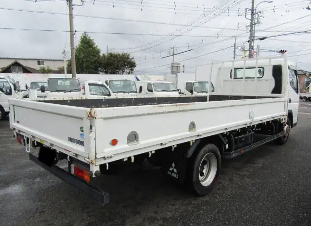 三菱 キャンター 小型 平ボディ 床鉄板 TPG-FEB80の中古トラック画像2