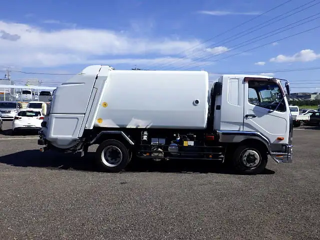 三菱 ファイター 中型/増トン パッカー車 巻き込み式 回転ダンプ式の中古トラック画像2