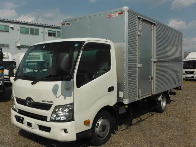 日野 デュトロ 小型 アルミバン サイドドア TKG-XZU710Mの中古トラック画像1