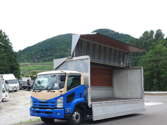 いすゞ フォワード 中型/増トン クレーン付 アルミブロック エアサス の中古トラック【車両No.166147】