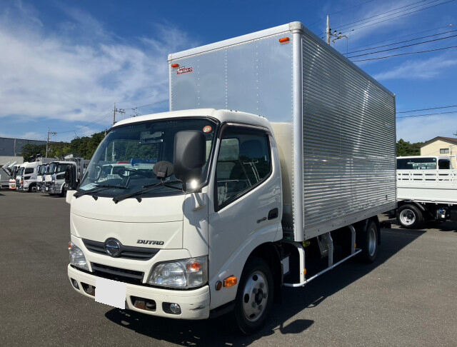 日野 デュトロ 小型 アルミバン 標準ロング TKG-XZC655M