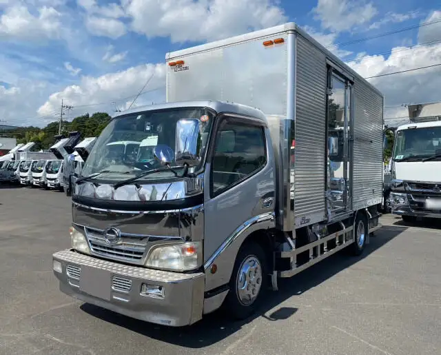 日野 デュトロ 小型 アルミバン サイドドア BDG-XZU344M の中古トラック【車両No.153903】