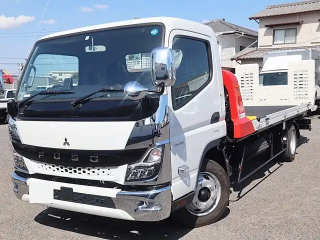 三菱 キャンター 小型 車両重機運搬 ラジコン ウインチの中古トラック画像1