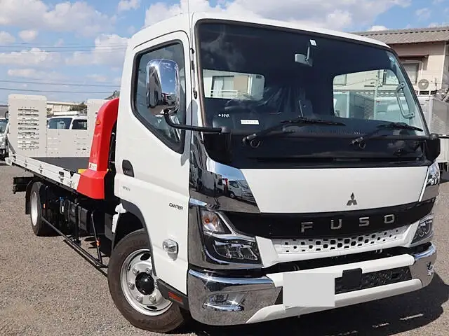 三菱 キャンター 小型 車両重機運搬 ラジコン ウインチの中古トラック画像2