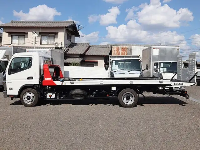 三菱 キャンター 小型 車両重機運搬 ラジコン ウインチの中古トラック画像4