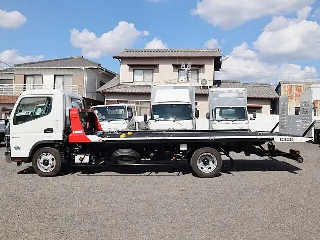 三菱 キャンター 小型 車両重機運搬 ラジコン ウインチの中古トラック画像5