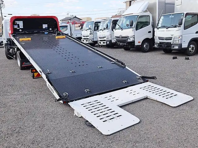 三菱 キャンター 小型 車両重機運搬 ラジコン ウインチの中古トラック画像6