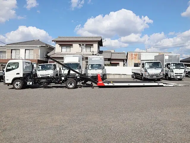 三菱 キャンター 小型 車両重機運搬 ラジコン ウインチの中古トラック画像12