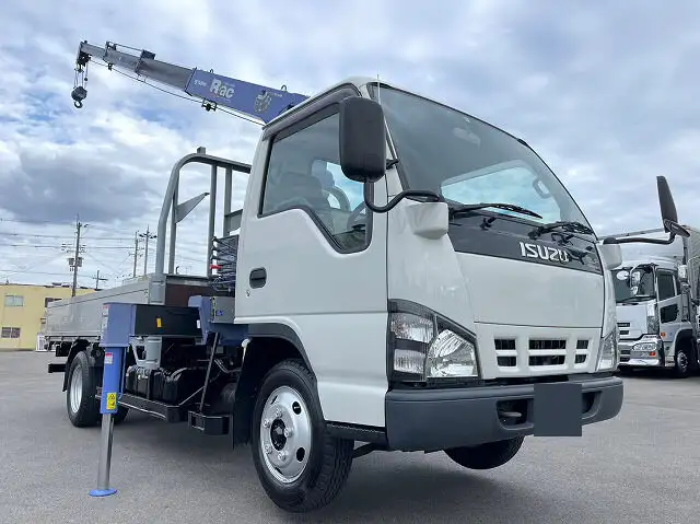 いすゞ エルフ 小型 クレーン付 アルミブロック 4段の中古トラック画像9
