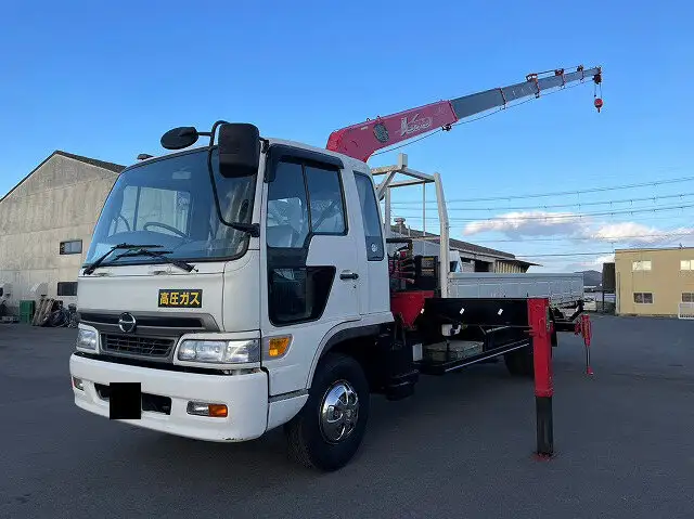 日野 レンジャー 中型/増トン クレーン付 床鉄板 6段の中古トラック画像10
