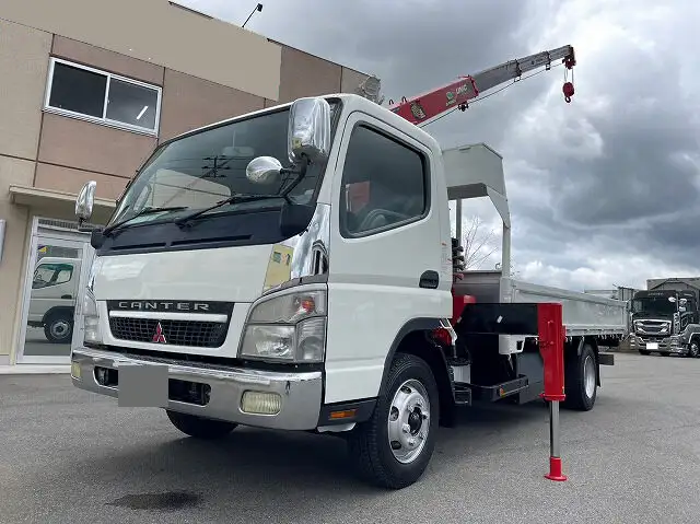 三菱 キャンター 小型 クレーン付 4段 ラジコンの中古トラック画像9
