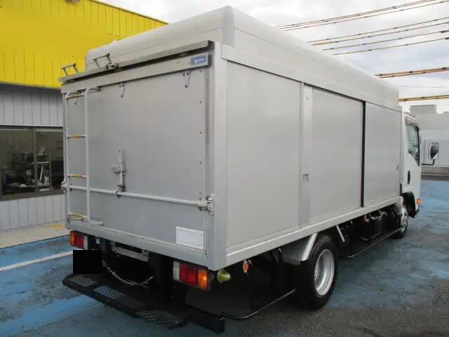 日産 アトラス 小型 アルミバン ボトルカー サイドドアの中古トラック画像2