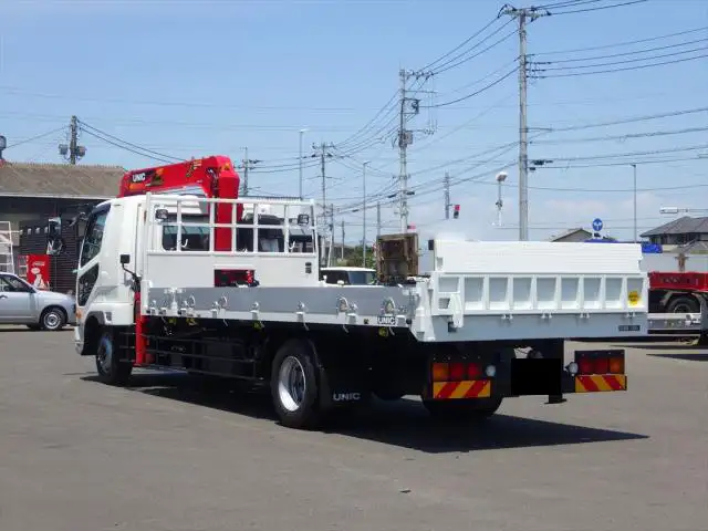 三菱 ファイター 中型/増トン 車両重機運搬 4段クレーン ラジコンの中古トラック画像5