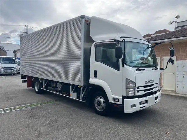 いすゞ フォワード 中型/増トン アルミバン パワーゲート 2RG-FRR90S2の中古トラック画像2