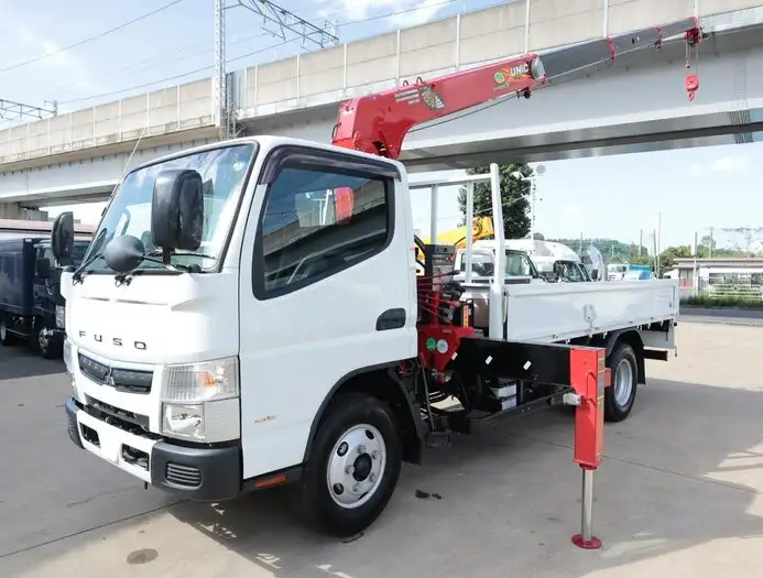 三菱 キャンター 小型 クレーン付 4段 ラジコンの中古トラック画像1