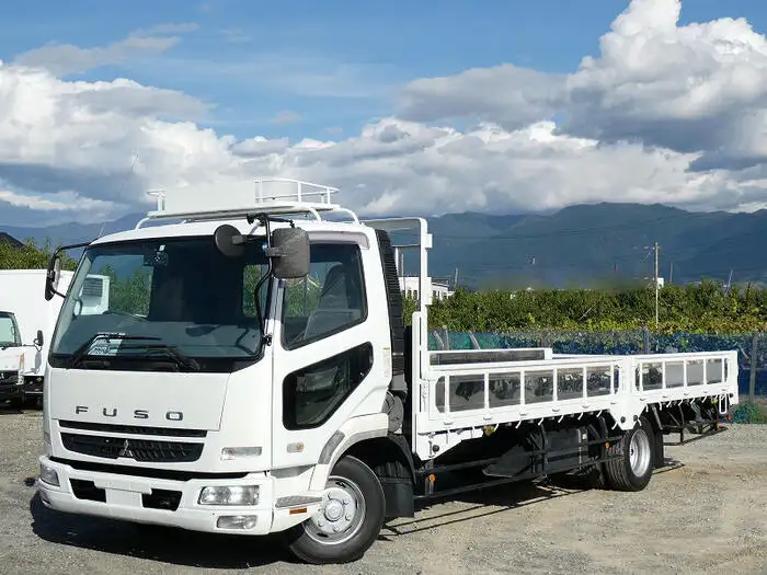 三菱 ファイター 中型/増トン 平ボディ エアサス PDG-FK74Fの中古トラック画像1