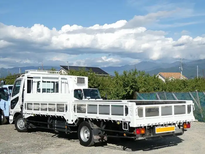 三菱 ファイター 中型/増トン 平ボディ エアサス PDG-FK74Fの中古トラック画像6