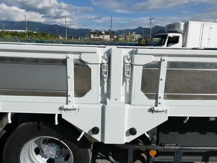 三菱 ファイター 中型/増トン 平ボディ エアサス PDG-FK74Fの中古トラック画像10