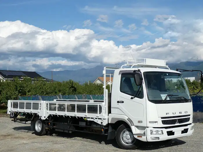 三菱 ファイター 中型/増トン 平ボディ エアサス PDG-FK74Fの中古トラック画像3