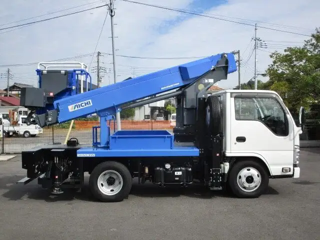 いすゞ エルフ 小型 高所・建柱車 高所作業車 TPG-NKR85Nの中古トラック画像3