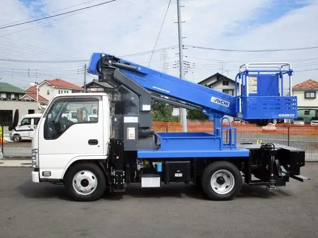 いすゞ エルフ 小型 高所・建柱車 高所作業車 TPG-NKR85Nの中古トラック画像4