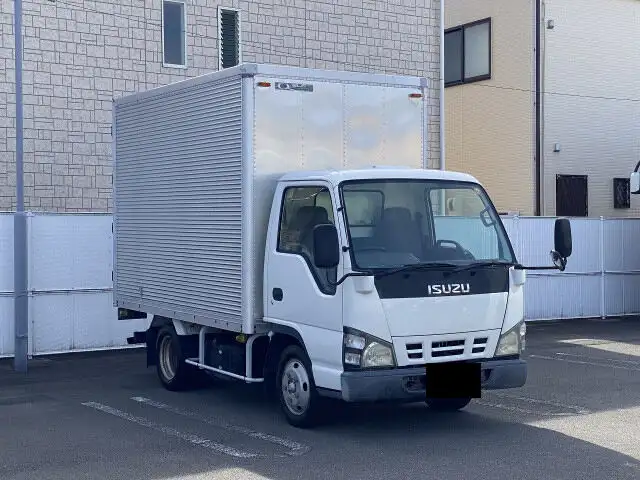 いすゞ エルフ 小型 アルミバン PB-NKR81AN H18の中古トラック画像2