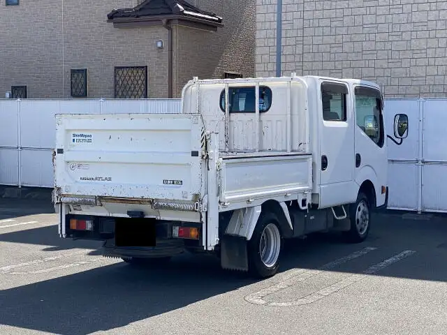 日産 アトラス 小型 平ボディ Wキャブ パワーゲートの中古トラック画像4