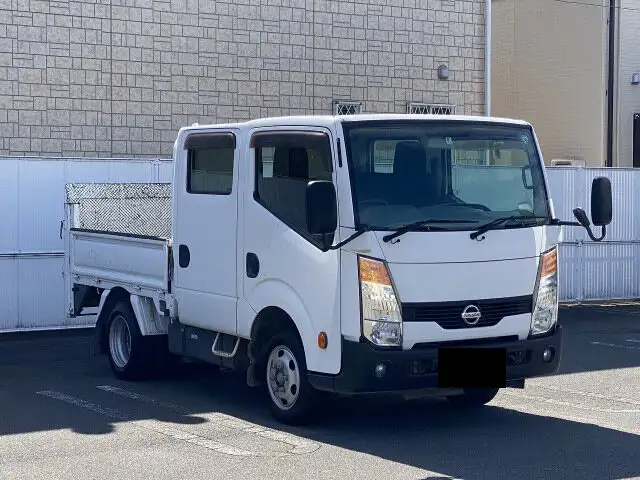 日産 アトラス 小型 平ボディ Wキャブ パワーゲートの中古トラック画像2