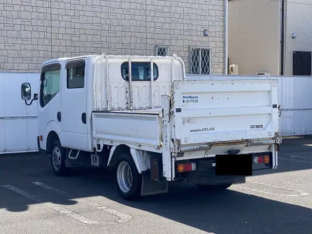 日産 アトラス 小型 平ボディ Wキャブ パワーゲートの中古トラック画像5